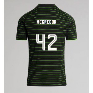 Celtic Callum McGregor #42 Jalkapallovaatteet Vieraspaita 2025-26 Lyhythihainen